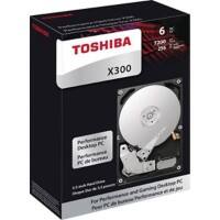 TOSHIBA Interne Festplatte X300 HDWE160EZSTA 6 TB Schwarz, Silber