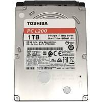 TOSHIBA Interne Festplatte L200 HDWL110UZSVA 1 TB Schwarz, Silber