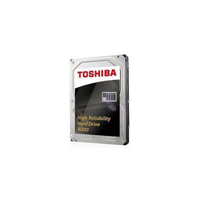 TOSHIBA Interne Festplatte N300 HDWN160UZSVA 6 TB Schwarz, Silber