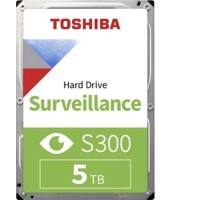 TOSHIBA Interne Festplatte S300 HDWT150UZSVA 5 TB Schwarz, Silber