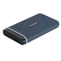 Disque SSD portable TRANSCEND TS960GESD350C Bleu marine