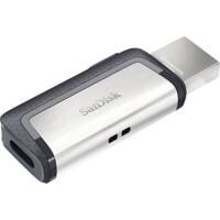 Clé USB SANDISK 769914 256 Go Argenté, noir