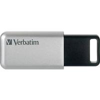 Clé USB VERBATIM 776426 32 Go Argenté, noir
