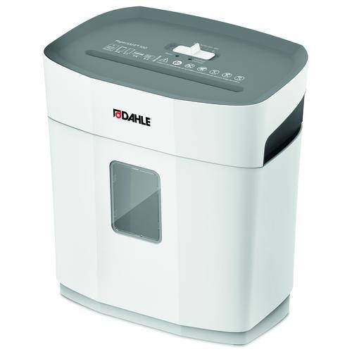 Destructeur de documents Dahle 5 Feuilles Coupe croisée Niveau de sécurité P-4, T-4, E-3, F-1 12 L