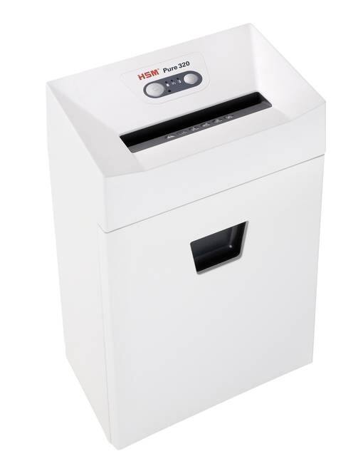 Destructeur de documents HSM 8 Feuilles Coupe croisée Niveau de sécurité P-4, T-4, E-3, F-1 25 L