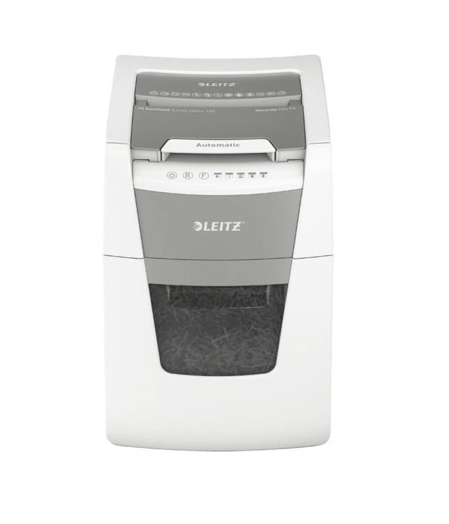 Leitz Automatische Zufuhr IQ Aktenvernichter 110 Blatt Mikroschnitt Sicherheitsstufe P-5 34 L