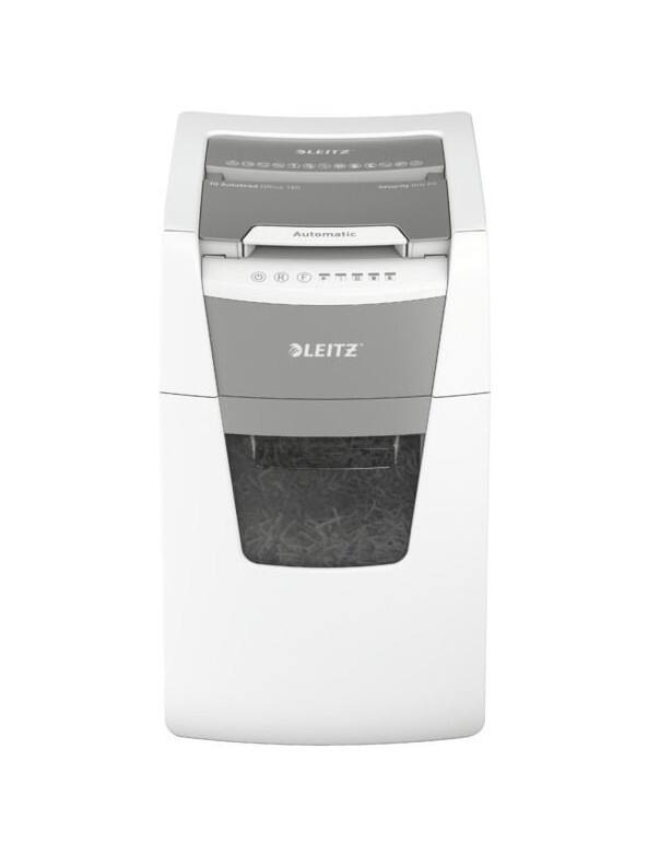 Leitz Automatische Zufuhr IQ Aktenvernichter 165 Blatt Mikroschnitt Sicherheitsstufe P-5 44 L