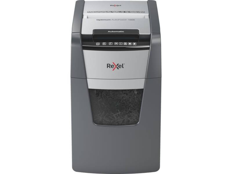 Destructeur de documents Rexel Alimentation Automatique 143 Feuilles Coupe croisée Niveau de sécurité P-4 44 L