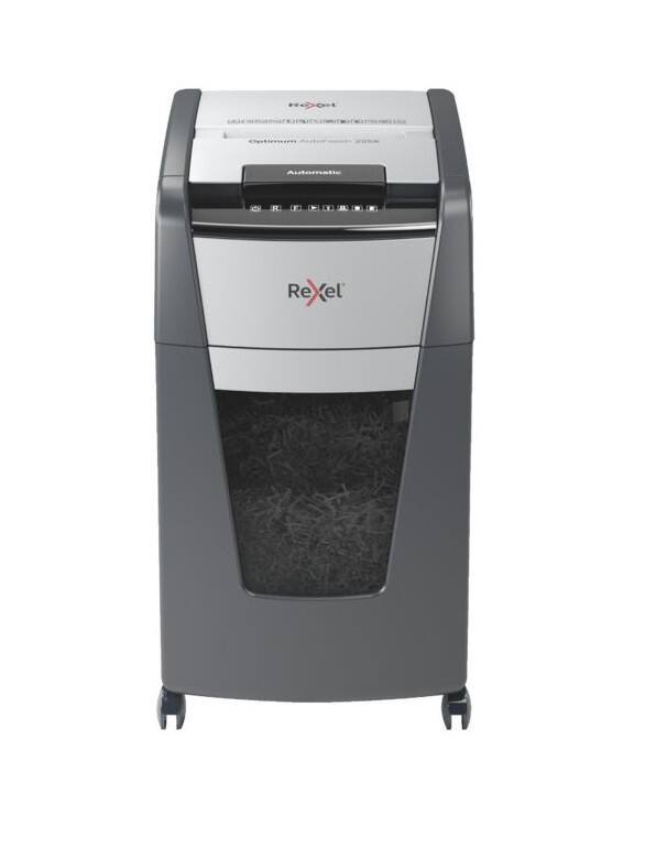 Destructeur de documents Rexel Alimentation Automatique 248 Feuilles Coupe croisée Niveau de sécurité P-4 60 L