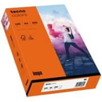 tecno A4 Farbiges Papier Orange 120 g/m² 250 Blatt