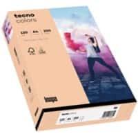 tecno DIN A4 Papier Lachs 120 g/m² 250 Blatt