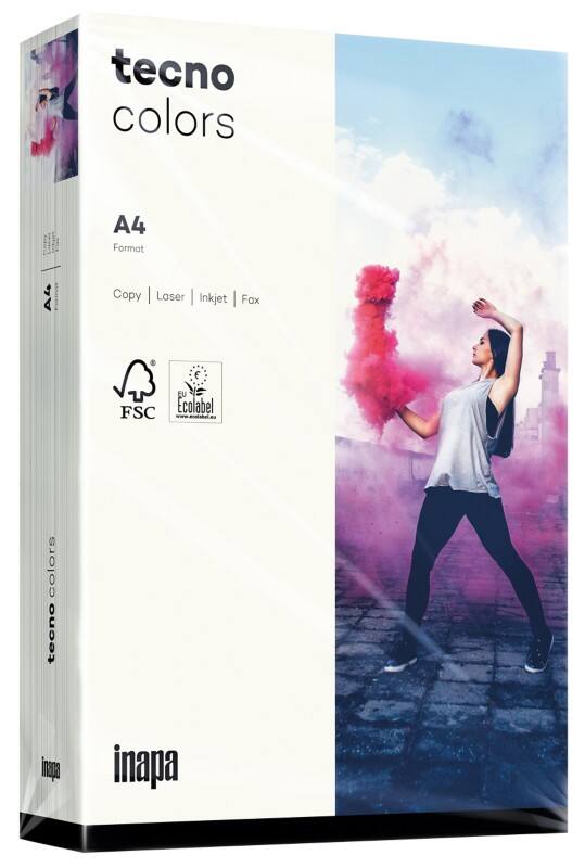 tecno A4 Farbiges Papier Weiß 160 g/m² 250 Blatt