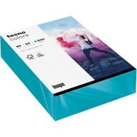 Papier couleur A5 tecno Turquoise 80 g/m² 500 Feuilles