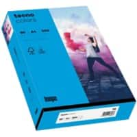 Papier couleur A4 tecno Cyan 80 g/m² 500 Feuilles