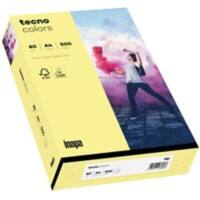 Papier couleur A4 tecno Jaune clair 80 g/m² 500 Feuilles