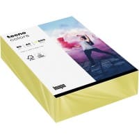 Papier couleur A5 tecno Jaune clair 80 g/m² 500 Feuilles