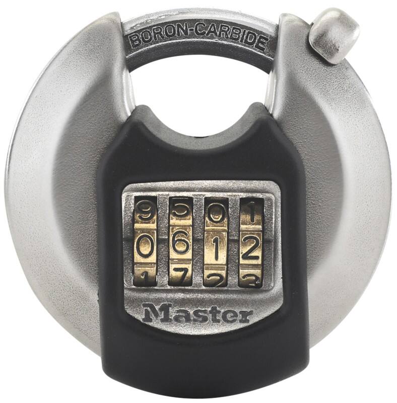 Cadenas Master Lock M40EURDNUM 7 x 2,3 x 7 cm Serrure à clé Acier inoxydable Argenté
