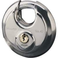 Master Lock Vorhängeschloss 40EURD 7 x 2,8 x 9,6 cm Edelstahl Grau