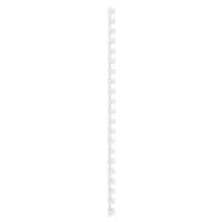 Plastikbinderücken A4 PVC für 65 Blatt 10 mm Weiss 100 Stück