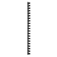 Plastikbinderücken A4 PVC für 145 Blatt 16 mm Schwarz 100 Stück