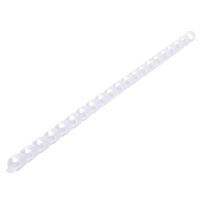 Plastikbinderücken A4 PVC für 25 Blatt 6 mm Weiss 100 Stück
