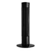 Princess Compact Nicht Höhenverstellbar Turmventilator 3 Geschwindigkeiten 80 cm Schwarz 350001