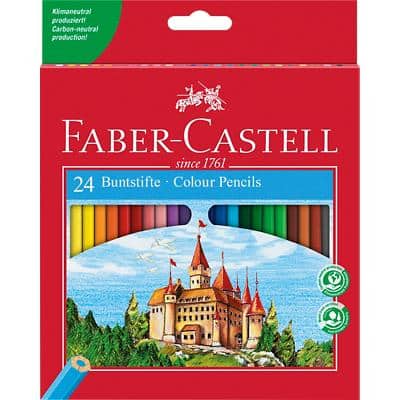 Faber-Castell Buntstifte Classic Colour Farbig sortiert 24 Stück