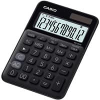 Casio Tischrechner MS-20UC-BK 12-stelliges Display Schwarz