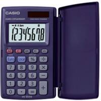 Casio HS-8VER Taschenrechner 8-stelliger LCD-Monitor Nachtblau