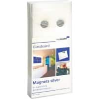 Legamaster 7-181700 Glastafel-Magnete Magnetisch 1,2 x 0,7 cm 6 Stück