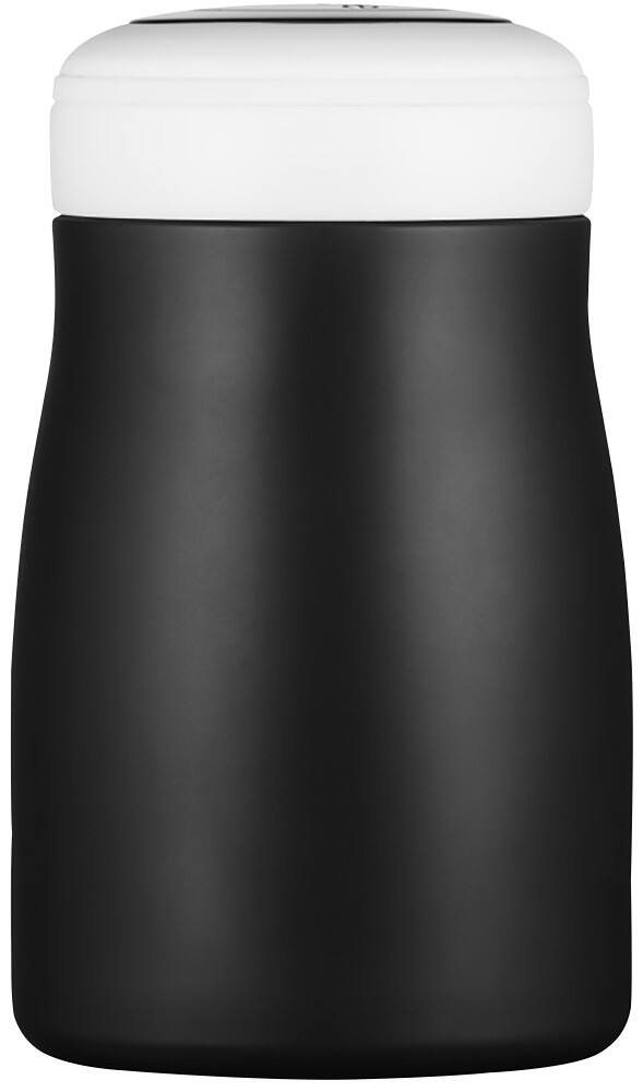 Ecoffee Cup Thermosflasche Kerr & Napier Softail Tall Drehverschluss Edelstahl 0,5 L Matt Schwarz