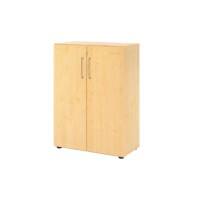 Hammerbacher Schrank Spanplatte 2 Fachböden abschließbar  Ahorn