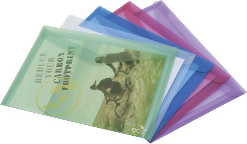 Pochette porte-document Rapesco A4 PP (Polypropylène) 33,4 (L) x 0,2 (P) x 23,4 (H) cm Assortiment 5 Unités