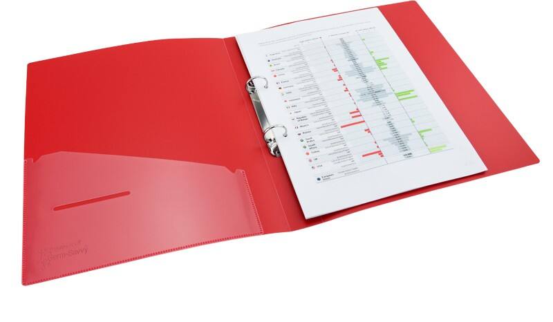 Rapesco Germ-Savvy 25 mm Ringbuch PP (Polypropylen) A4 2 Ringe Sortiert 4 Stück