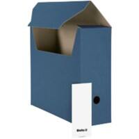 Boîtes d'archivage Biella A4 270 x 330 mm Bleu Paquet de 10 unités