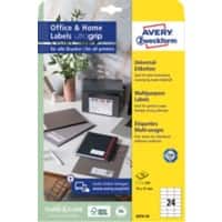 Avery Zweckform Universaletiketten 3474-10 70 x 37 mm Weiss 10 Blatt à 24 Etiketten