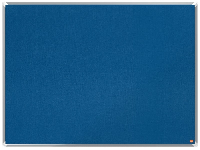 Tableau d'affichage en feutre Bleu Nobo Premium Plus 120 x 90 cm