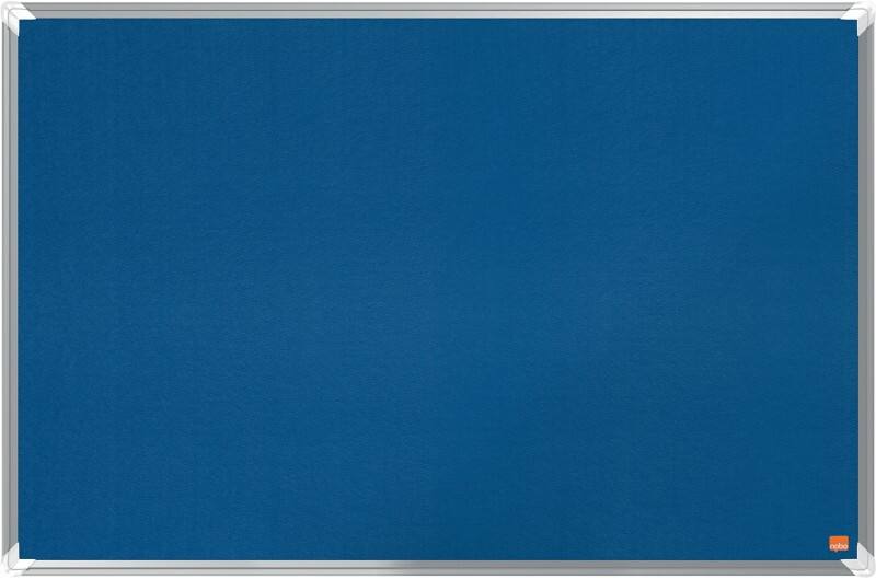 Tableau d'affichage en feutre Bleu Nobo Premium Plus 90 x 60 cm
