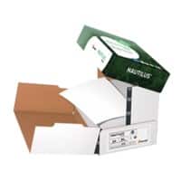 Nautilus Kopierpapier Classic 100 % recycelt DIN A4 Weiß 112 CIE Quickbox mit 2500 Blatt