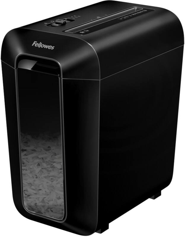 Fellowes Aktenvernichter 9 Blatt Partikelschnitt Sicherheitsstufe P-4 22 L LX65