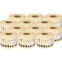 Rouleau d'étiquettes Compatible DK-22223 Autocollantes 50 mm 12 Rouleaux