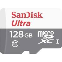 Carte mémoire SanDisk Ultra Lite microSDXC UHS-I avec adaptateur SD 128 Go Classe 10