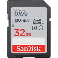 Carte mémoire SanDisk Ultra 32 Go SDHC UHS-I classe 10