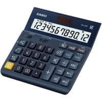 Calculatrice de bureau Casio DH-12ET 12 touches Écran LCD Bleu