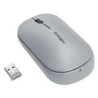 Souris sans fil ergonomique Kensington SureTrack Dual K75351WW Optique Droitier et gaucher Bluetooth/nano-récepteur USB-A Gris