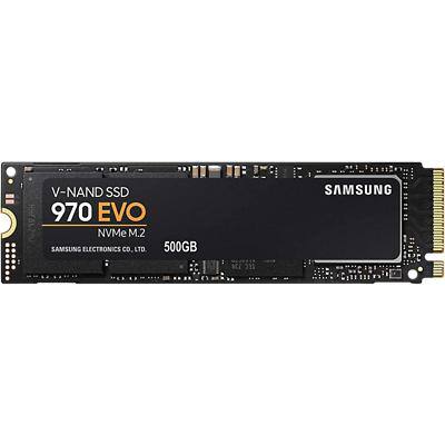 Samsung Solid State Laufwerk 970 EVO NVMe M.2 500 GB Schwarz