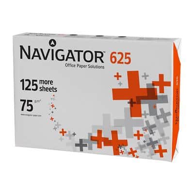 Navigator 625 Papier A4 75 gsm 136 CIE Weiss 625 Blatt