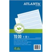 Djois Atlanta Notizblock To-Do Medium 13,5 x 19,5 cm Weiss