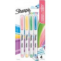 Sharpie Textmarker Mittel Farbig assortiert S-Note 4 Stück