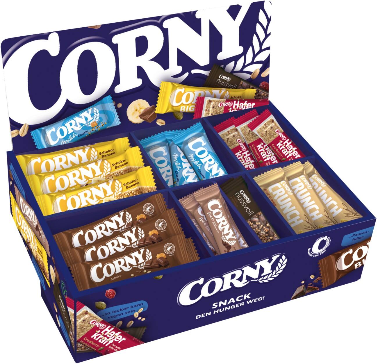 Corny Müsliriegel Sortiment 75 Stück